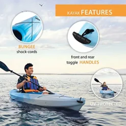 Lifetime Cruze 100 Sit-in Kayak 2-Pack Sky Fusion