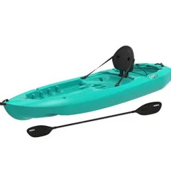 Lifetime Daylite 80 Sit-On-Top Fishing Kayak Paddle Included Aqua