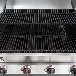 Lifetime Gas Grill and Wood Pellet Smoker Combo with WiFi and Bluetooth Control Black & Silver