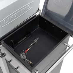 Lifetime Gas Grill and Wood Pellet Smoker Combo with WiFi and Bluetooth Control Black & Silver