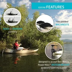 Lifetime Sport Fisher Tandem Kayak Camouflage