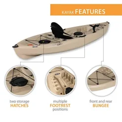 Lifetime Tamarack Sit-On-Top Kayak Tan
