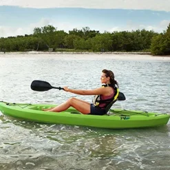 Lifetime Tioga Sit-On-Top Kayak with Paddle (2 Pack) Lime