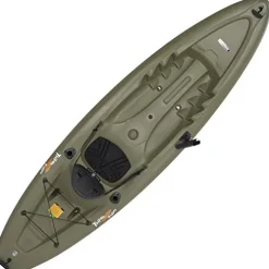 Lifetime Triton Angler 100 Fishing Kayak Olive Green