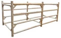 Log Kayak Rack Commercial Kayak Storage Rack Unfinished