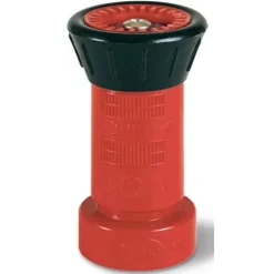 Logistics Polycarbonate Fire Hose Nozzle 1 1/2″ NST Fog/Shut-Off 78 gpm