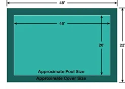 Loop – Loc In-Ground Pool Safety Cover Green