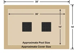 Loop – Loc In-Ground Pool Safety Cover Tan