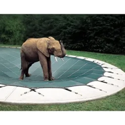 Loop-Loc Grecian In-Ground Pool Safety Cover Green