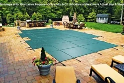 Loop-Loc Swimming Pool Cover Green
