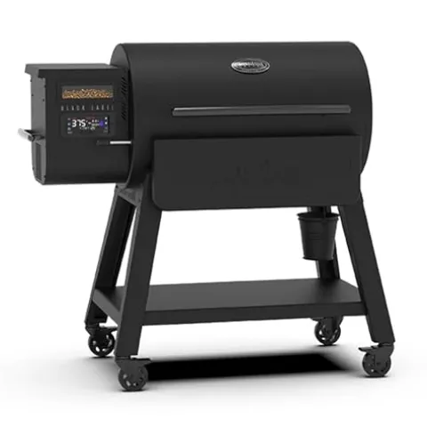 Louisiana Grills 1000 Black Label Series Portable Outdoor Bluetooth Pellet Grill Black