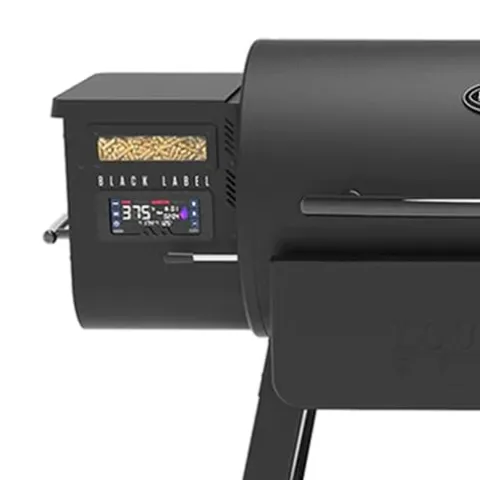 Louisiana Grills 1000 Black Label Series Portable Outdoor Bluetooth Pellet Grill Black