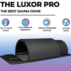 1Love Luxor Pro Far Infrared Sauna Dome Personal Sauna Luxor Pro