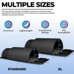 1Love Luxor Pro Far Infrared Sauna Dome Personal Sauna Luxor Pro