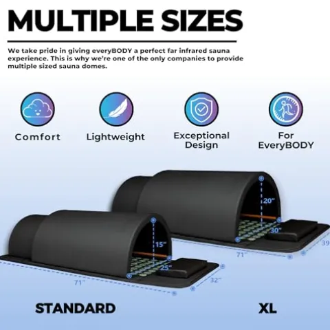 1Love Luxor Pro Far Infrared Sauna Dome Personal Sauna Luxor Pro