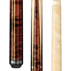 LUCASI Custom 58″ Sneaky Pete Pool Cue with Upgraded Low Deflection Shaft, Birdseye Maple Natural