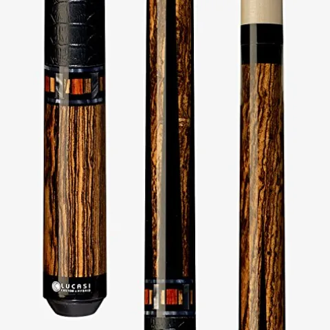 LUCASI Custom LZC26 Pool Cue Stick 12.75mm Shaft Uni-loc Soft Case