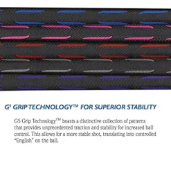 Lucasi Hybrid Black Metallic Silver Sport G5 Grip