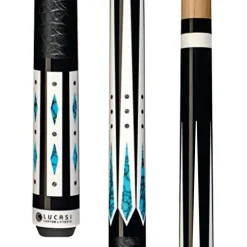 Lucasi Hybrid Custom + Hybrid LHC98 Pool Cue Stick Black