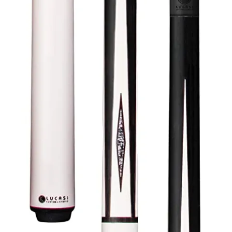 LUCASI LPSP Sneaky Pete Cue White/Black Matte Finish