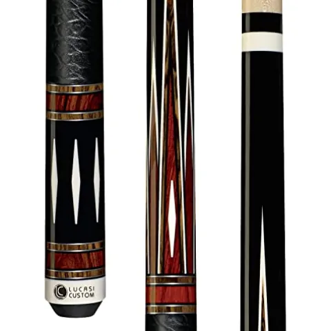 Lucasi LZC39 Custom Pool Cue Black