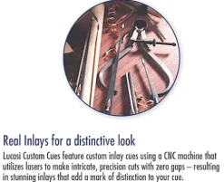 LUCASI LZC53 Custom® Pool Cue