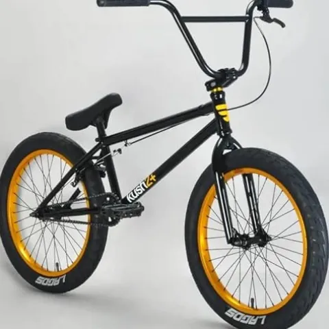 Mafiabikes Kush 2+ 20″ BMX Bike Black Gold