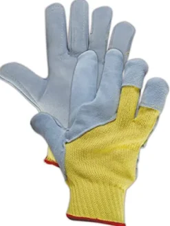 Magid Glove & Safety Cut Master Deerskin Leather Palm Glove Yellow 8 (Pack of 12)