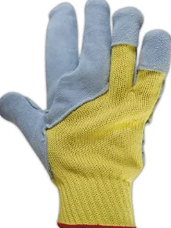 Magid Glove & Safety Cut Master Deerskin Leather Palm Glove Yellow 8 (Pack of 12)
