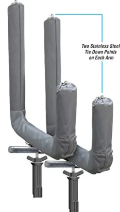 MAGMA Products R10-625 Storage Rack Kayak/SUP Rod Holder Mounted One