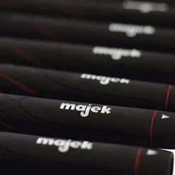 Majek Grips 200 pcs Tour Pro Midsize Golf Grips Black