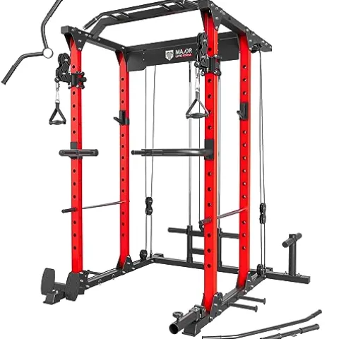 MAJOR LUTIE Fitness Power Cage Red