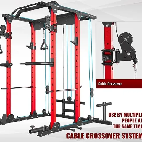 MAJOR LUTIE Fitness Power Cage Red