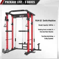 MAJOR LUTIE Fitness Power Cage Red