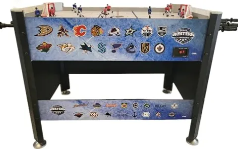 MANCAVE GAMES 45″ NHL Elite Rod Hockey Game Multicolor
