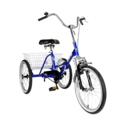 Mantis Tri-Rad Folding Adult Tricycle Blue