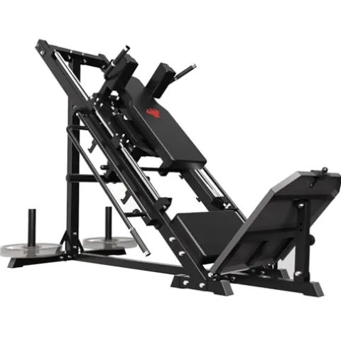 Mappding Leg Press Hack Squat Machine Black