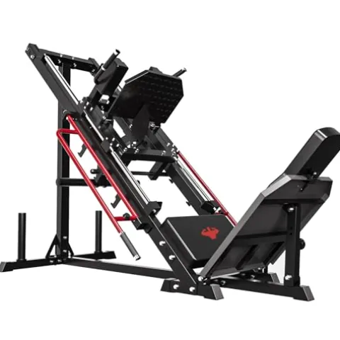 Mappding Leg Press Machine Hack Squat Equipment Red