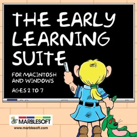 Marblesoft Early Learning Suite Software for 5 Users