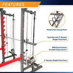 Marcy Pro Smith Total Body Home Gym System Grey