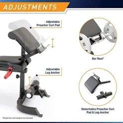 MARCY Smith Machine Multi Purpose Training Cage White