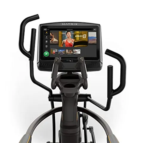 Matrix Fitness A50 Ascent Trainer with XUR Console Black/Yellow