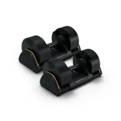 Matrix Fitness DB50 Adjustable Dumbbells 50 lb Black