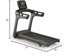 Matrix Fitness T30 Treadmill with XER Console Black/Yellow