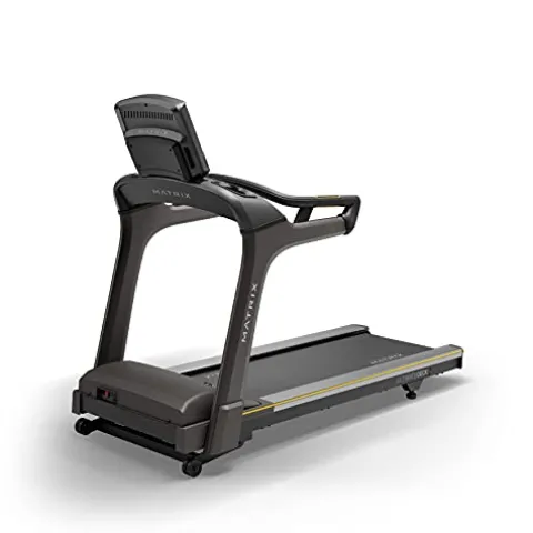 Matrix Fitness T75 Treadmill with XR Console Black/Yellow