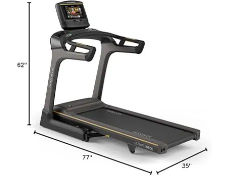 Matrix Fitness TF30 Treadmill with XER Console Black/Yellow