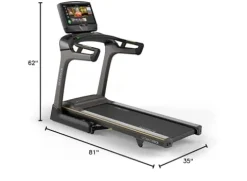 Matrix Fitness TF50 Treadmill with XUR Console Black/Yellow