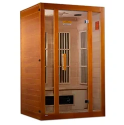Maxxus 2-Person Low EMF FAR Infrared Sauna Canadian Hemlock