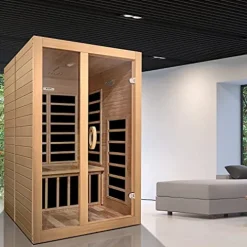 Maxxus Saunas Santiago Elite 2-Person Ultra Low EMF FAR Infrared Sauna