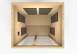 Maxxus Saunas Santiago Elite 2-Person Ultra Low EMF FAR Infrared Sauna